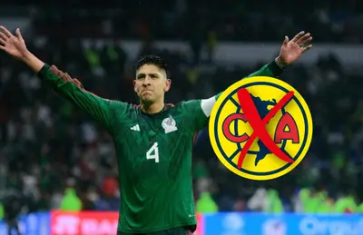 Edson Álvarez y logo de Liga MX/Foto Fútbol Total.