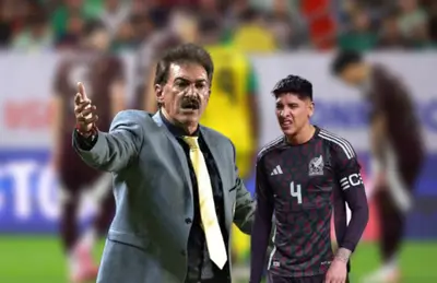 Edson Álvarez y Ricardo La Volpe/Foto Sportscenter.