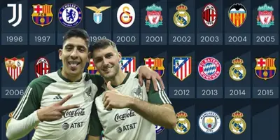 Edson Álvarez y Santiago Giménez junto a clubes de Europa / FOTO MEDIOTIEMPO