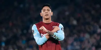 Edson celebrando. Foto: WHU