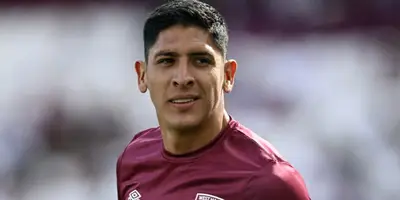 Edson en entreno. Foto: WHU