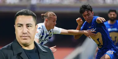 Efraín Juárez en el Pumas vs Leganés / FOTO X