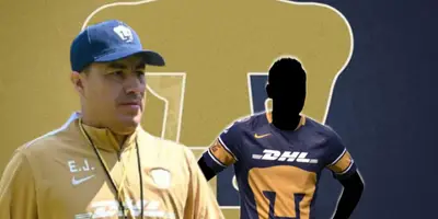 Efraín Juárez junto a futbolista incógnito de Pumas / FOTO CLARO SPORTS