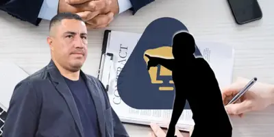 Efraín Juárez junto a futbolista incógnito / FOTO POSTA DEPORTES