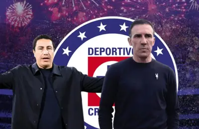 Efraín Juárez y Vicente Sánchez/Foto Diablos.