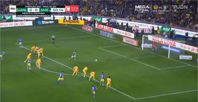 El América ya lo gana 1 por 0.