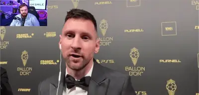 El argentino ganó el Balón de Oro.