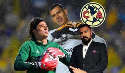 El arquero de las Águilas ya tuvo su primera acción en la que salva al América.