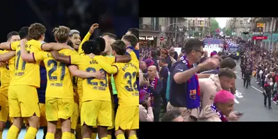 El Barça se proclamó campeón el domingo tras vencer al Espanyol.