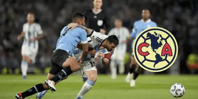 El central del América lució ante Argentina.