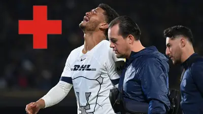 El colombiano marcó el segundo tanto en CU y luego salió resentido del muslo.