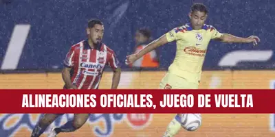 El cuadro titular de América y Atlético de San Luis.