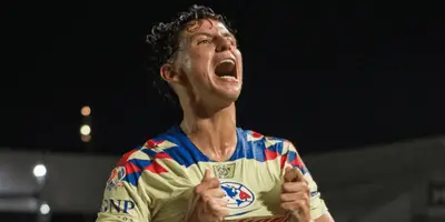 El defensor chileno sigue cumpliendo con las Águilas del América.