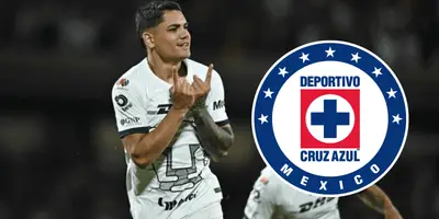 El futbolista de Pumas jugará para Cruz Azul.