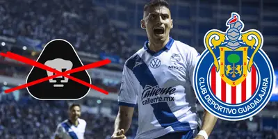 El futbolista del Puebla prefiere a Chivas sobre Pumas.