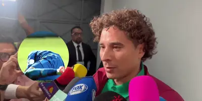 El guardameta tuvo que salir de cambio.