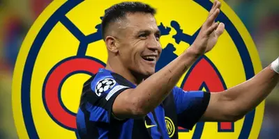 El jugador del Inter de Milán, Alexis Sánchez, mostró su deseo de jugar con el América.