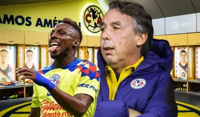 El mandamás americanista no dudó en celebrar como un hincha más en el vestidor.