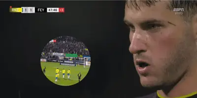 El mexicano tuvo una increíble falla.