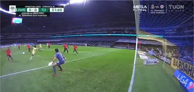 El partido se encuentra en el medio tiempo.