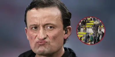 El presidente de la Liga MX habló de la pelea en el Azteca.