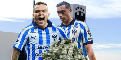El salario que le espera a Jonathan Rodríguez en Rayados a diferencia de Rogelio Funes Mori
