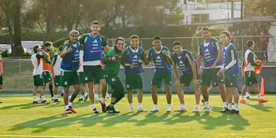 El ‘Tri’ tuvo dos sesiones de entrenamiento, una matutina y otra vespertina