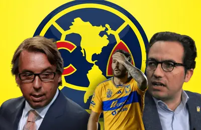 Emilio Azcárraga, André Pierre Gignac y Mauricio Culebro/ Foto W Deportes.