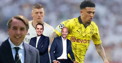 Emilio Azcárraga Jean junto a Luis García y Christian Martinoli / FOTO X