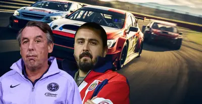 Emilio Azcárraga junto a Amaury Vergara / FOTO FÚTBOL TOTAL