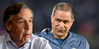 Emilio Azcárraga junto a André Jardine / FOTO PERFIL