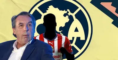 Emilio Azcárraga junto a futbolista incógnito de Chivas / FOTO GETTY IMAGES
