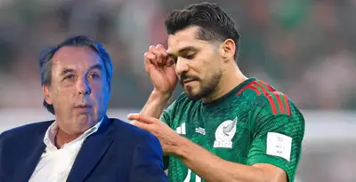 Emilio Azcárraga junto a Henry Martín / FOTO GETTY IMAGES