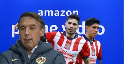 Emilio Azcárraga junto a jugadores de Chivas / FOTO MARCA