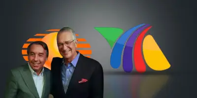 Emilio Azcárraga junto a Ricardo Salinas / FOTO QUIEN