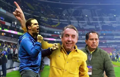 Emilio Azcárraga y André Jardine/Foto ESPN.