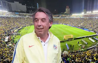 Emilio Azcárraga y Estadio Ciudad de los Deportes/ Foto Saúl Yahdiel.