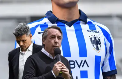 Emilio Azcárraga y Fernando Ortiz/ Foto Mediotiempo.