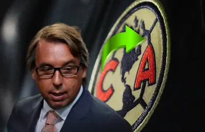 Emilio Azcárraga y flecha verde/ Foto El Universal.