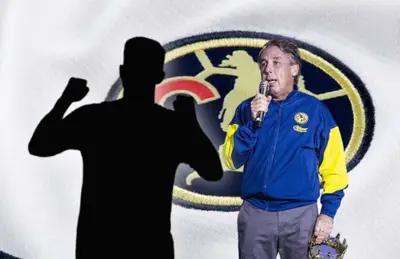 Emilio Azcárraga y Guido Rodríguez en forma de silueta/Foto Sears.