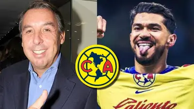 Emilio Azcárraga y Henry Martín.