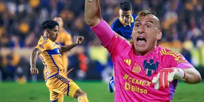 En plena final Apertura 2023 entre América y Tigres, el portero Nahuel Guzmán le copia a histórico del Monterrey