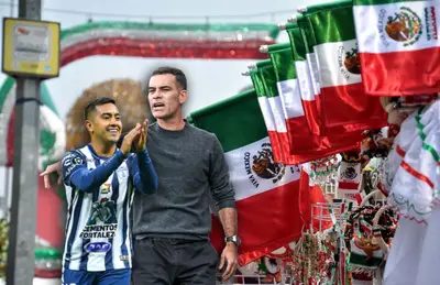 Erick Sánchez y Rafael Márquez/Foto Noticieros Televisa.