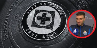 Escudo de Cruz Azul de fondo, tomado de Cruz Azul
