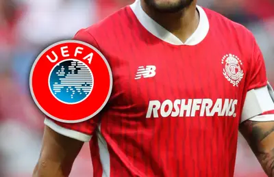 Escudo de UEFA Y camiseta del Toluca/ Foto Reuters.