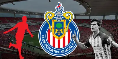 Estadio Akron de fondo con foto de Wikipedia.