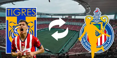 Estadio Akron de fondo tomado de Wikipedia.