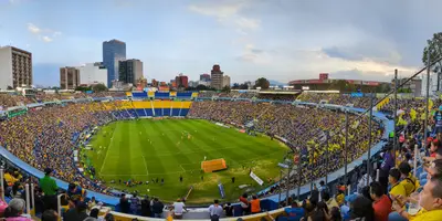 Estadio tomado de Club América