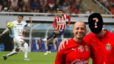 Este histórico de los universitarios no perdió la oportunidad de posar junto a 'Chicharito'.