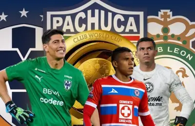 Esteban Andrada, Kevin Mier y Luis Malagón/Foto Mediotiempo.